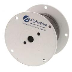 Alpha Wire Supra Shield XG Flex, XTRA-GUARD FLEX 系列 30m 4 芯 屏蔽 聚氯乙烯 PVC 护套 工业电缆 86104CY SL005, 300 V, 0.14 mm² 截面积