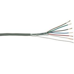 Belden 152m 8芯 安全电缆 5506FE 008U500, 截面积0.33 mm², 2 A 300 V, -20 →  75 °C, 聚氯乙烯 PVC护套 屏蔽, 4.55mm外径