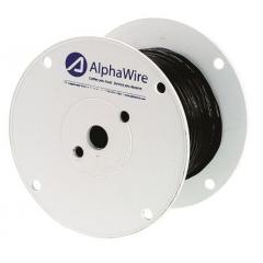 Alpha Wire XG2, XTRA-GUARD 2 系列 30m 2 芯 屏蔽 聚氨酯 PUR 护套 工业电缆 25462 BK005, 300 V, 0.56 mm² 截面积, -30 到  90 °C