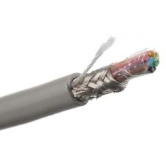Alpha Wire PRO-TEKT™ 系列 50m 6 芯 屏蔽 聚氯乙烯 PVC 护套 工业电缆 B954063 GE321, 300 V, 0.35 mm² 截面积, -30 →  105 °C