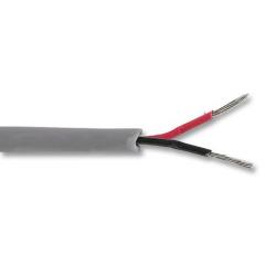 Alpha Wire 30m 2 芯 无屏蔽 聚氯乙烯 PVC 护套 工业电缆 1895C SL005, 300 V, 0.56 mm² 截面积