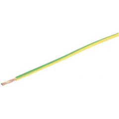 Prysmian LSZH 绿色/黄色护套 H07Z-R 导线管电缆 20147330, 4 mm² 截面积, 750 V, 40 A 6491B 100m