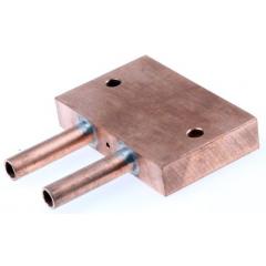 Melcor 液体式热交换器 LI102, 铜散热器, 铜管接头, 9.7 x 32 x 51mm