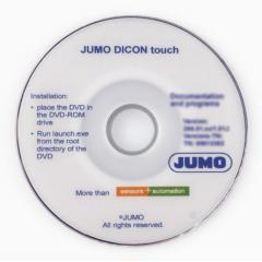 Jumo Programmeditor-Programm DICON touch 温度控制软件, 使用于Jumo Dicon 触摸 B703571.0, 适用于Windows 7、Windows XP作业系统