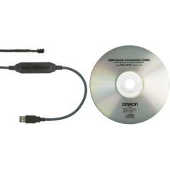 Omron 2.1m长 USB - 串行转换电缆 E58-CIFQ1