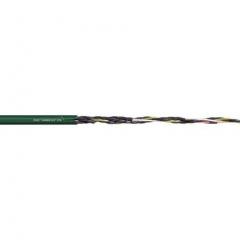 Igus 25 芯 18 AWG 绿色 聚氯乙烯 PVC护套 执行器/传感器电缆 CF5.07.25, 17.5mm 外径