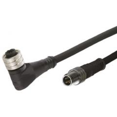 Brad 600mm 黑色 电力电缆组件 1200070527, 4POS 圆形 至 4POS 圆形, 4 A额定电流, 251 V