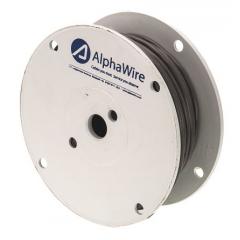 Alpha Wire Supra Shield, XTRA-GUARD 1 系列 30m长 SF/UTP 屏蔽 灰色 PVC 护套 1 对 双绞线 工业电缆 5271C SL005, 24 AWG