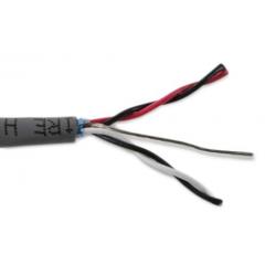 Alpha Wire 304m长 F/UTP 屏蔽 灰色 PVC 护套 2 对 双绞线 工业电缆 5472C SL001, 24 AWG