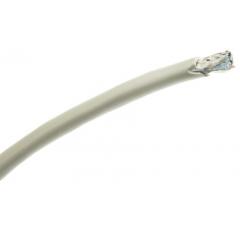 Alpha Wire PRO-TEKT™ 系列 脱焊带 屏蔽 灰色 PVC 护套 2 对 双绞线 工业电缆 B963023 GE321, 24 AWG