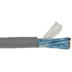 Alpha Wire 30m长 F/UTP 屏蔽 灰色 PVC 护套 11 对 双绞线 工业电缆 6016C SL005, 22 AWG