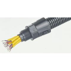 Adaptaflex 黑色 尼龙 66 电缆导管配件 AL34/M32/A/BL, 34mm 标称尺寸, M32螺纹, IP66