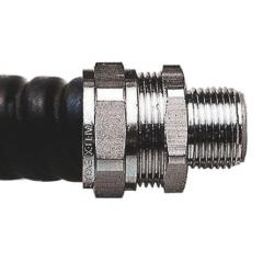 Kopex BEH 系列 黑色 Nickel (Thread) 尼龙 12 软管支座 BEH03, 12mm 标称尺寸, IP68