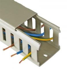 Betaduct 2m长 灰色 PVC 闭合 电缆护套 (槽形面板线槽)