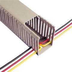 Betaduct 2m长 灰色 PVC 窄 电缆护套 (槽形面板线槽)