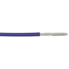 Alpha Wire 30m长 蓝色 30 awg UL1213 PTFE 设备电线 5851 BL005, 0.06 mm² 截面积, 7/0.10 mm 线芯绞距, 600 V