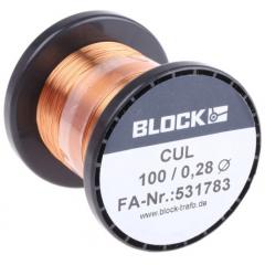 Block 单芯 设备电线 CUL 100/0,28