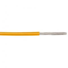 Alpha Wire 30m长 橙色 22 AWG MIL-W-76 线/单芯 内部连线电线 1855 OR005, 7/0.25 mm 线芯绞距, 600 V