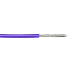 Alpha Wire 305m长 紫色 24 AWG UL1007 单芯 内部连线电线 3050 VI001, 0.23 mm² 截面积, 7/0.20 mm 线芯绞距, 300 V