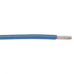 Alpha Wire 30m长 蓝色 22 AWG MIL-W-76 线/单芯 内部连线电线 1855 BL005, 7/0.25 mm 线芯绞距, 600 V