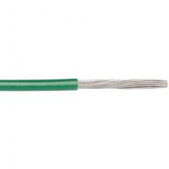 Alpha Wire 30m长 绿色 26 AWG 单芯 内部连线电线 6821 GR005, 0.14 mm² 截面积, 7/0.16 mm 线芯绞距, 300 V