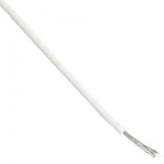 Alpha Wire 30m长 白色 24 AWG UL1429 单芯 内部连线电线 7054 WH005, 0.23 mm² 截面积, 7/0.20 mm 线芯绞距, 150 V