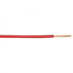 Alpha Wire 30m长 红色 18 AWG MIL-W-76 线/单芯 内部连线电线 1565 RD005, 0.78 mm² 截面积, 1/0.81 mm 线芯绞距, 1 kV