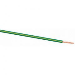 Lapp H07V-K 100m 绿色/黄色 裸铜导体 单芯控制电缆 (50绞线) 4520002, 3.7mm外径, 2.5 mm² 截面积 , -30 →  80 °C