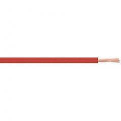 Lapp H07V-K 红色 裸铜导体 无屏蔽 单芯控制电缆 (7绞线) 4520044, 5.3mm外径, 6 mm² 截面积 , -30 →  80 °C