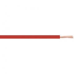 Lapp H07V-K 红色 裸铜导体 无屏蔽 单芯控制电缆 (7绞线) 4520043, 4.8mm外径, 4 mm² 截面积 , -30 →  80 °C