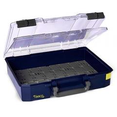Raaco 12格 透明 聚丙烯 (PP) 零件收纳盒 105576, 47mm x 109mm x 157mm