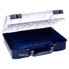 Raaco 聚丙烯 (PP), 可调 零件收纳盒 143981, 82mm x 337mm x 278mm