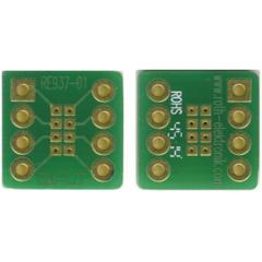 Roth Elektronik RE937-01 双面 扩展板适配器, 多适配器，带适配电路板, 11.43 x 11.43 x 1.5mm