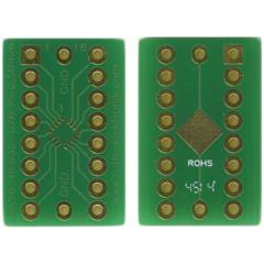 Roth Elektronik RE935-07R 双面 扩展板适配器, 多适配器，带适配电路板, 21.59 x 13.97 x 1.5mm