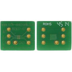 Roth Elektronik RE937-07 双面 扩展板适配器, 适配器，带适配电路板, 12.7 x 8.89 x 1.5mm