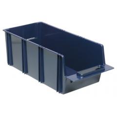 Raaco 136730 蓝色 塑料 可叠加 组合零件盒, 161mm x 210mm x 465mm