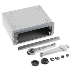 Fibox CARDMASTER 系列 灰色 聚碳酸酯 机箱 PC21/18-C3, 213 x 185 x 90mm