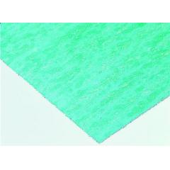 Klinger 绿色，白色 750 x 500mm 抗粘表面 丁腈橡胶 垫片板 AE8559670001, 3mm厚, 最大100 bar, 最高 430°C