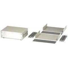 Hammond 1402 系列 天然色 铝制 工程盒 1402B, 175.97 x 117.48 x 55.04mm