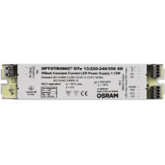 Osram LED 驱动器 OTe 13/220-240/350 SD, 198 - 264 V输入, 34V输出, 350mA输出, 12W