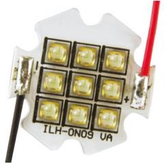 ILS OSLON 80 9  PowerStar 系列 9 白色 圆形 LED 阵列 ILH-ON09-NUWH-SC211-WIR200., 4000K色温, 1125 lm