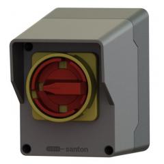 SANTON Citadel MP 系列 IP65，IP69 3极 插入安装 机箱 CS25-3P-NONC-MP1-RY9, 常闭/常开, 25 A, 15 kW