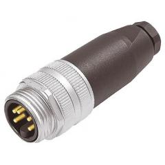 Murrelektronik Limited 7000 系列 5路 电缆安装 直向 连接器 插头 7000-78081-0000000, 公触点, 插入式接合