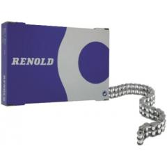 Renold 50A2 10ft长 50-2链型 钢 滚子链, 双工绞线, 15.875mm节距, 1.98kg/m