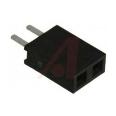 3M 960 系列 1行 2路 直 2.54mm节距 通孔 印刷电路板插座 960102-6202-AR, 焊接端接, 板安装