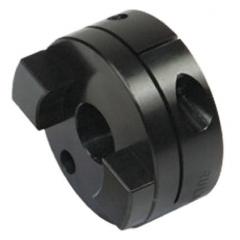 Ruland 6mm孔径 铝 滑块联接 MOCT25-6-A, 25.4mm外径, 11.9mm长轮毂, 钳制紧固