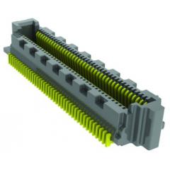 Samtec SS4 系列 2行 20路 直 0.4mm节距 表面贴装 印刷电路板插座 SS4-10-3.50-L-D-K-TR, 焊接端接, 板对板
