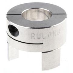 Ruland 钳制固定 铝 爪形联轴器 MJC41-20-A, 20mm孔径, 41.3mm外径, 53mm长