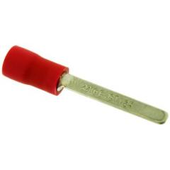 JST 红色 绝缘 压接刀片端子 FV1.25-AF2.3A(LF)K, 插片长18mm, 4mm内径