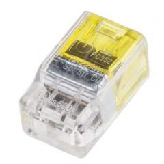 TE Connectivity 2路 黄色 0.5 - 2.5 mm²/22 - 12 AWG 插线式端子 2299514-1, 24A额定电流